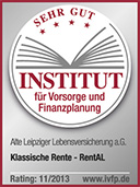 Institut Vorsorge und Finanzplanung - Alte Leipziger - Klassische Rente - RentAL